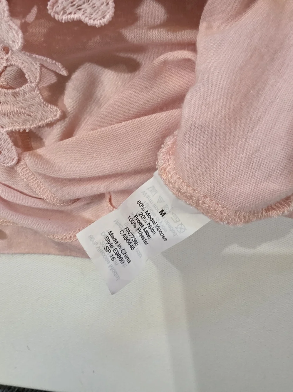 J. Crew Blouse‎ Womens Medium Pink Lace Floral Overlay Mixed Media Feminine